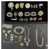 Colorful Rhinestone Fashion Jewelry Collection
