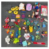 Novelty Backpack Clips & Key Chains Collection