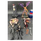 6 Fantasy Collectible Action Figures- Darkchylde+
