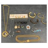 Assorted Fashion Jewelry - Cuff Bracelets, Rings +