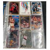 Binder Vintage Basketball Cards Some Autographs
