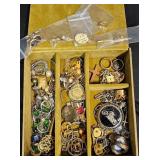 Jewelry Box w Variety of Fashion Jewelry