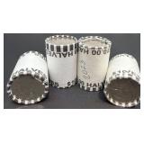 4 Rolls Unc Kennedy Half Dollar Coins