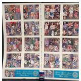 2 Vntg SkyBox LE Basketball Press Sheets