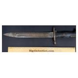 Vintage Utica Cutlery Company M1 Bayonet from WWII