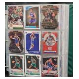 Binder w 42 Complete Sheets Basketball Cards