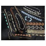 Vintage Costume Necklaces & Bracelets- Thermoset +