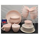 Vintage Pink Royalon Melmac Dinnerware +