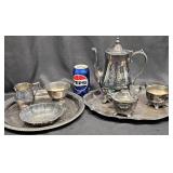 Silver-Plated Tea Set - International, Paul Revere