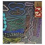 Beaded Jewelry w Lapis, Coral & More