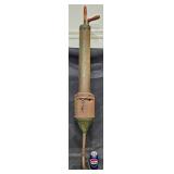 Antique Superior Vacuum Cleaner w Wood Handles