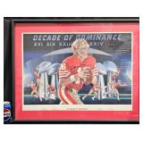 49ers Decade of Dominance w Joe Montana Signature