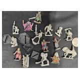 15 Vntg Metal Fantasy Role-Playing Miniatures