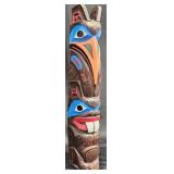 Pacific Northwest Indigenous Style Totem Pole