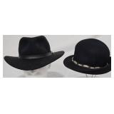 Pendleton Hat w Leather Trim & Concho Bowler Hat