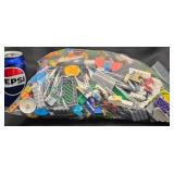 4 lb Legos Bag w Assorted Clean Pieces
