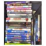 25 Assorted Movie DVDs - Various Movies & Cartoons