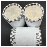 3 Rolled Unc 250-Year Celebration Half Dollars