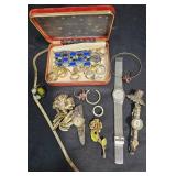 Variety Box of Fashion Jewelry & Watches+