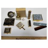 Vintage Vanity - Cosmetic Compacts, Comb +