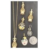 Vintage Pendant Collection w Chains - Adagio+