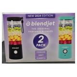 New BlendJet 2-Pack Portable Blender w USB-C