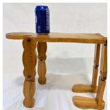 The Skill Man Multi-Furniture Wood Figure Bench