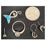 Over 8 Grams Sterling Silver Jewelry