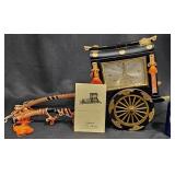 Citizen Japanese Rickshaw Carriage Clock Works