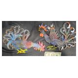 Sexton Metal Craft Rooster Artwork Wall Decor