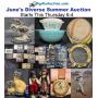 June's Diverse Summer Auction