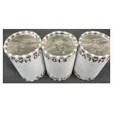 3 Rolls2026 Unc 250-Yr Celebration Kennedy Halves