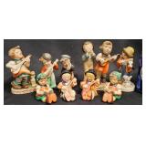 Japan "Hummel Like" Figurines w Musical Themes