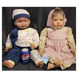 2 Porcelain Dolls - Jesmar & Sweet Dreams