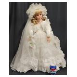 Limited Edition Rustie Porcelain Bridal Doll