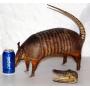 Taxidemy Armadillo Entire Body w Crocodile Head