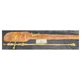 Antique Masonic Knights Templar Sword Leather Case