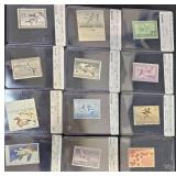 12 Vintage Federal Duck Stamps 1930s-1970s