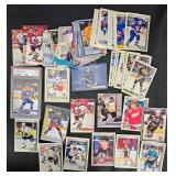 Assorted NHL Hockey Trading Cards - Graded+