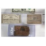 Civil War-Era 1860s Fractional Currency Notes