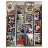Assorted Football & Baseball Cards