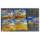 5 Hot Wheels Pavement Pounders Vehicles 1999