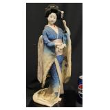 Vintage Kyugetsu Traditional Japan Doll in Kimono