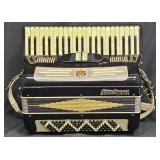 Vintage Silvio Scandalli Piano Accordion w Case