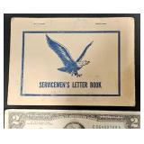 World War II-Era Servicemen's Letter Book