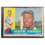 1960 Topps Hank Aaron #300 Baseball Card