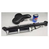Bike Seat & Rear Cargo Rack w Mount