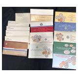 15 Uncirculated U.S. Mint Coin Sets 1968-1994