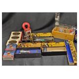 Vintage Bar Collectibles w Shot Glasses & Tools