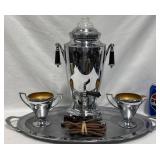 Vntg 1930's Manning-Bowman Coffee Service Set